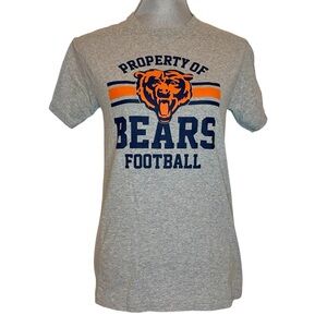 Heather Gray Chicago Bears Football T-Shirt